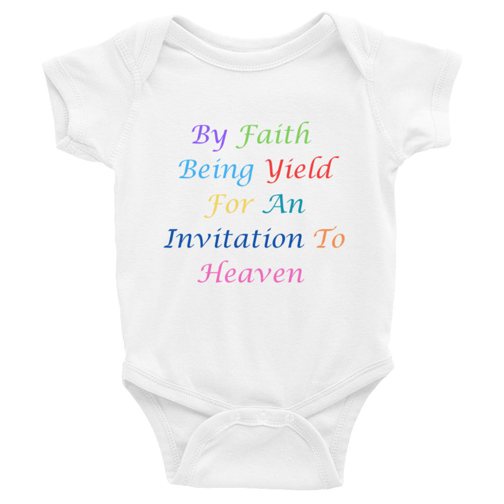 By Faith Infant Bodysuit