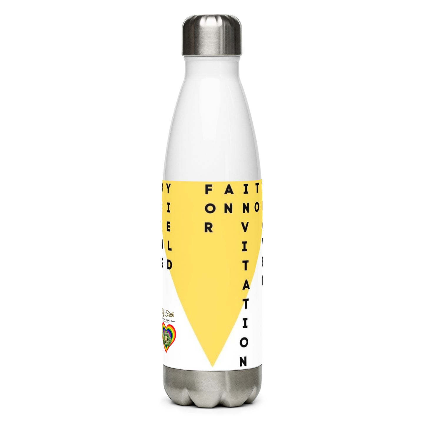 By Faith Stainless Steel Water Bottle